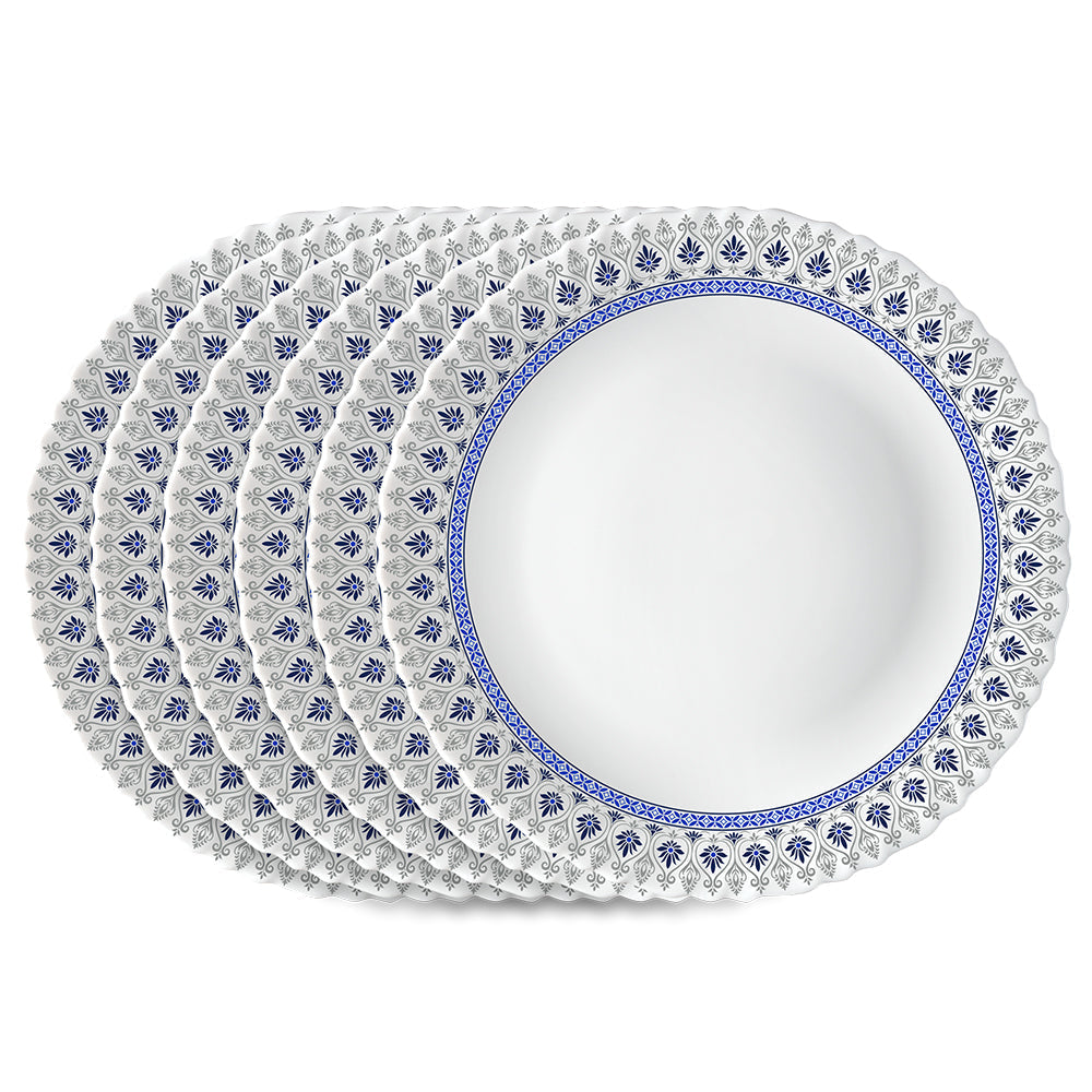 Larah Ocean Full Plate Set, 6 pc