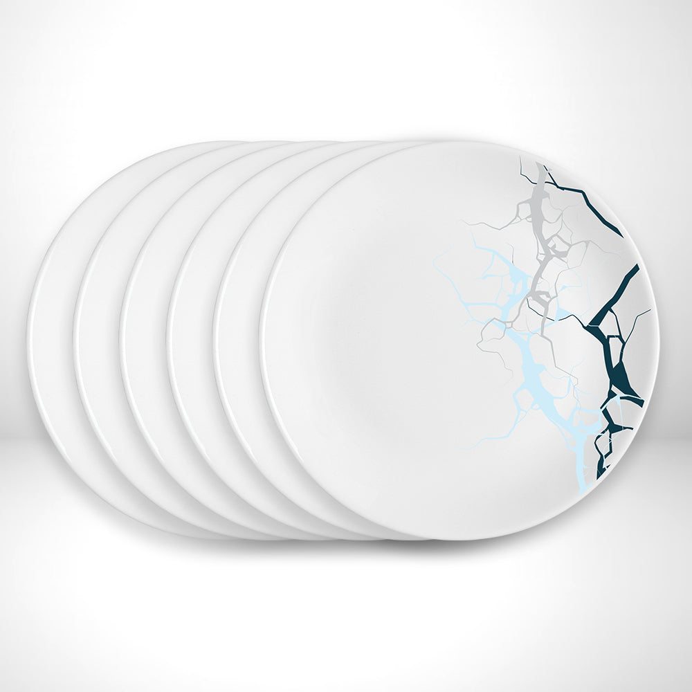 Larah Sara Quarter Plates, 6 pc Set
