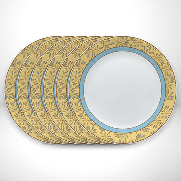 Larah by Borosil Sunhara Full Plate Set, 6 pc
