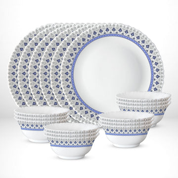 Larah by Borosil Ocean Thali Set