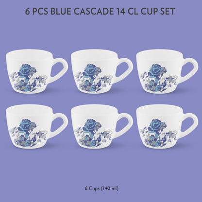 Larah Blue Cascade Cup Set