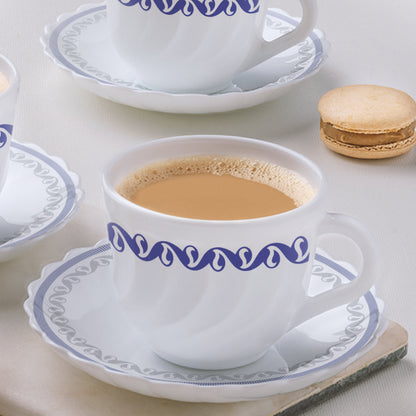 Larah Jazzblue Cup n Saucer Set