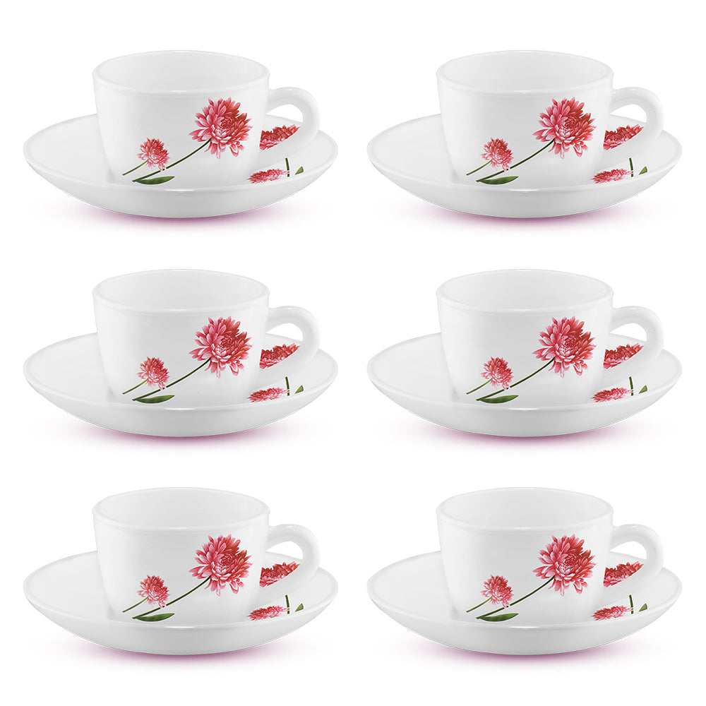 My Borosil Opalware Tea Cups & Tea Sets Larah by Borosil Belle Cup n Saucer Set