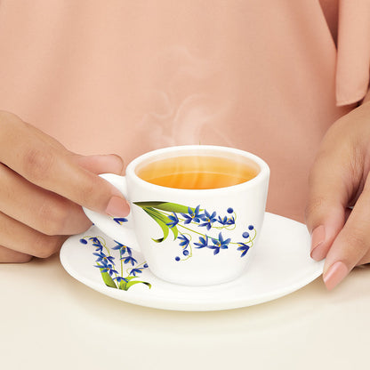 Larah Lavender Cup n Saucer Set