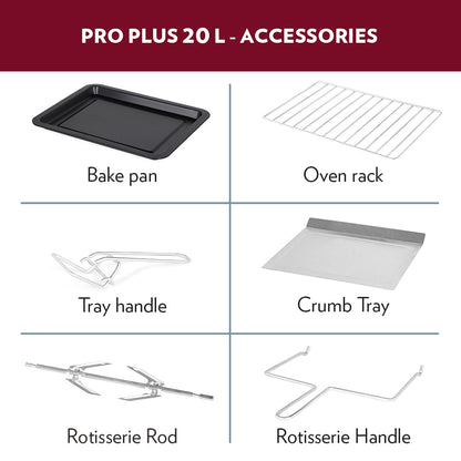 My Borosil Ovens Borosil ProPlus 20 L Oven Toaster Griller (OTG)