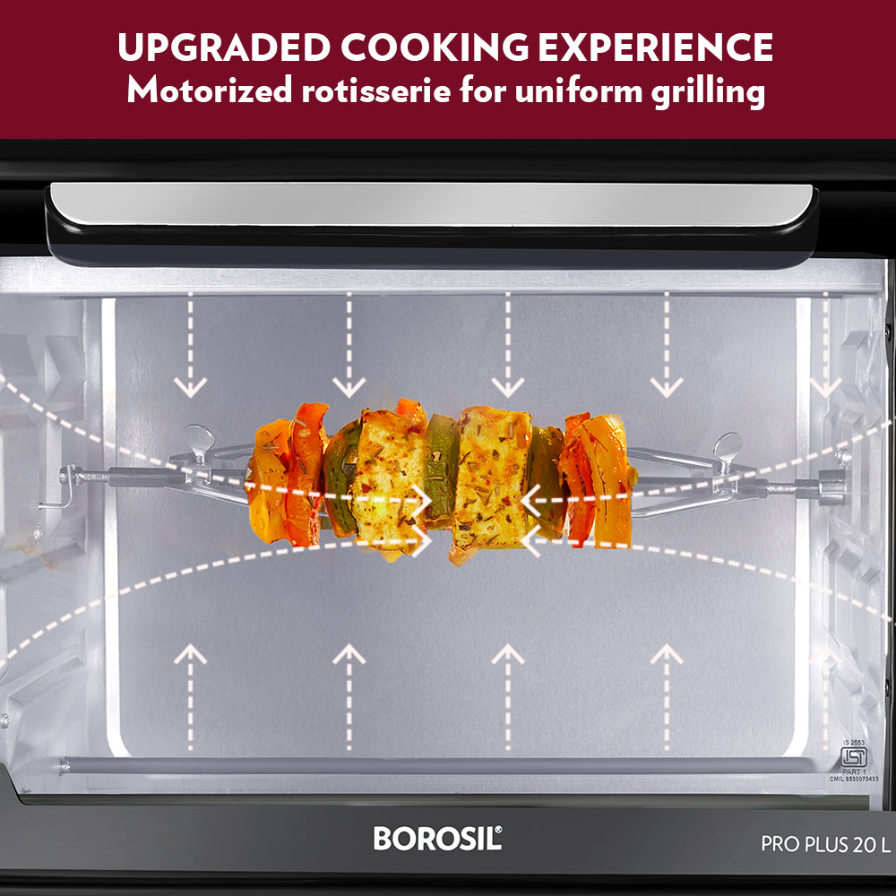 My Borosil Ovens Borosil ProPlus 20 L Oven Toaster Griller (OTG)