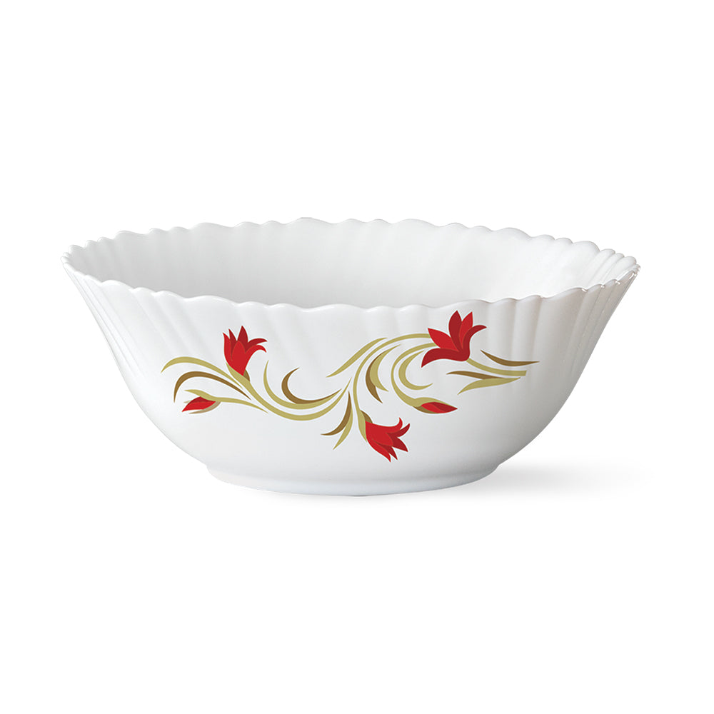 My Borosil Red Lily Mini Serving Bowl 7"