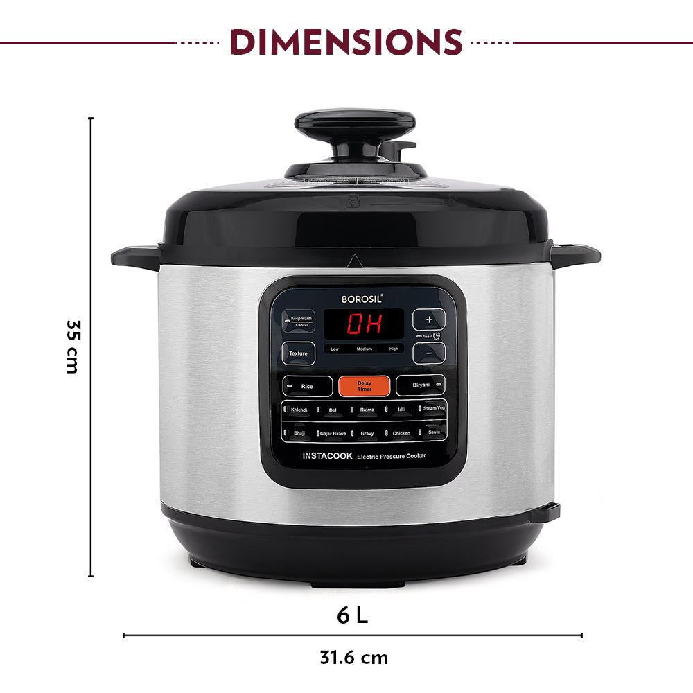 Buy Instacook Electric Pressure Cooker 1100W at Best Price Online in ...