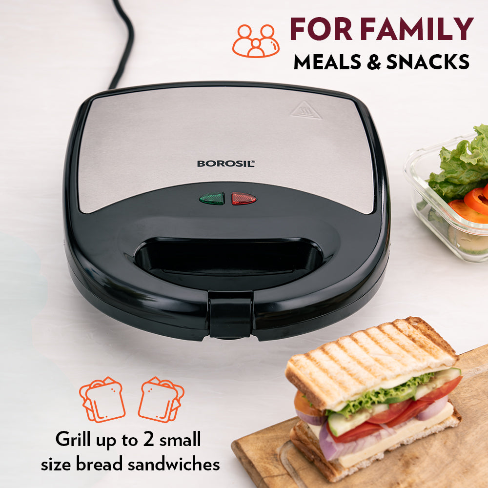 My Borosil Sandwich Makers Borosil Neo Grill 2.0 Sandwich Maker