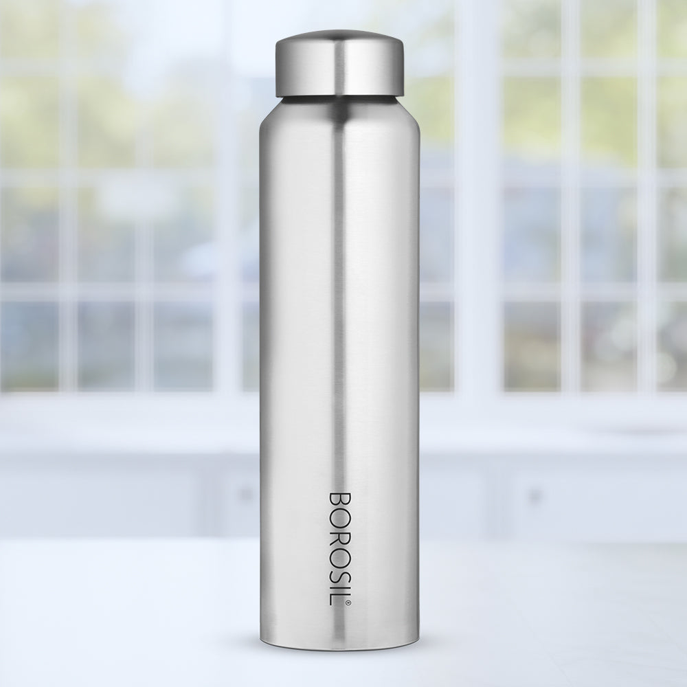 My Borosil Stainless Steel Bottles 1 L Aquaslim Bottle