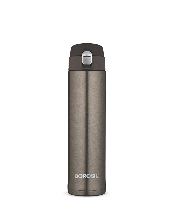 My Borosil Stainless Steel Bottles 500 ml Nova Titanium