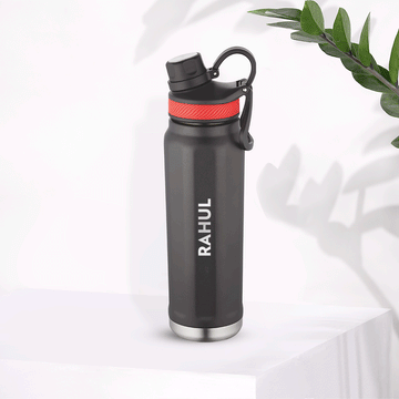 Borosil SportSip Black Personalise