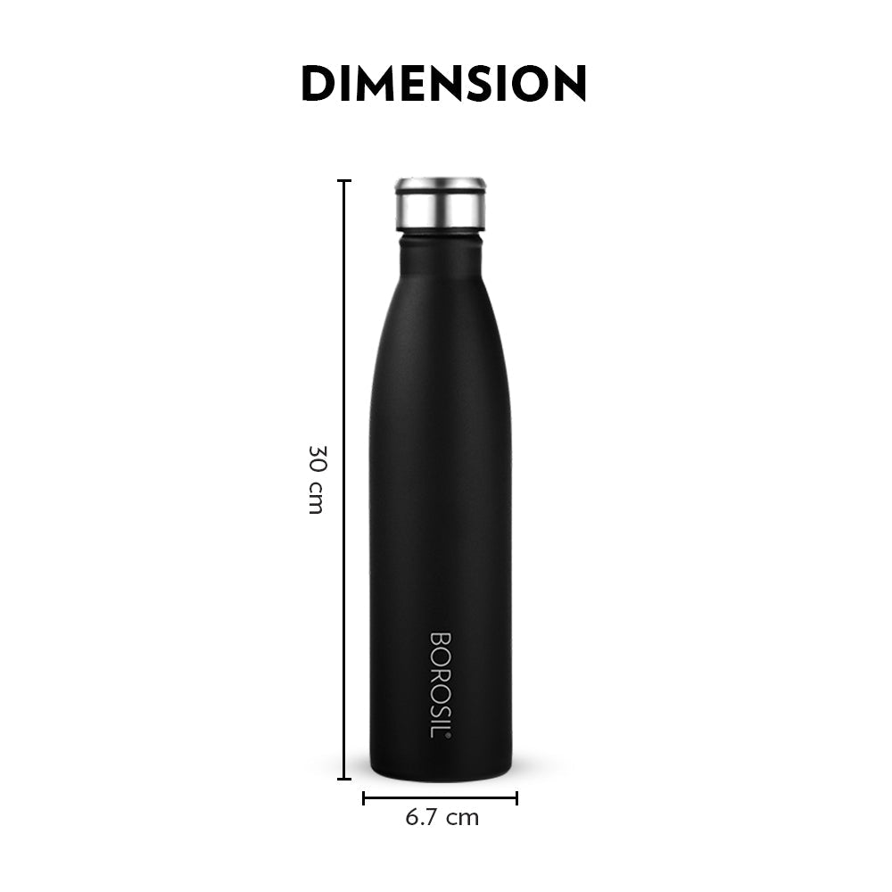 My Borosil Stainless Steel Bottles 900 ml Borosil Fresh Single Wall Bottle