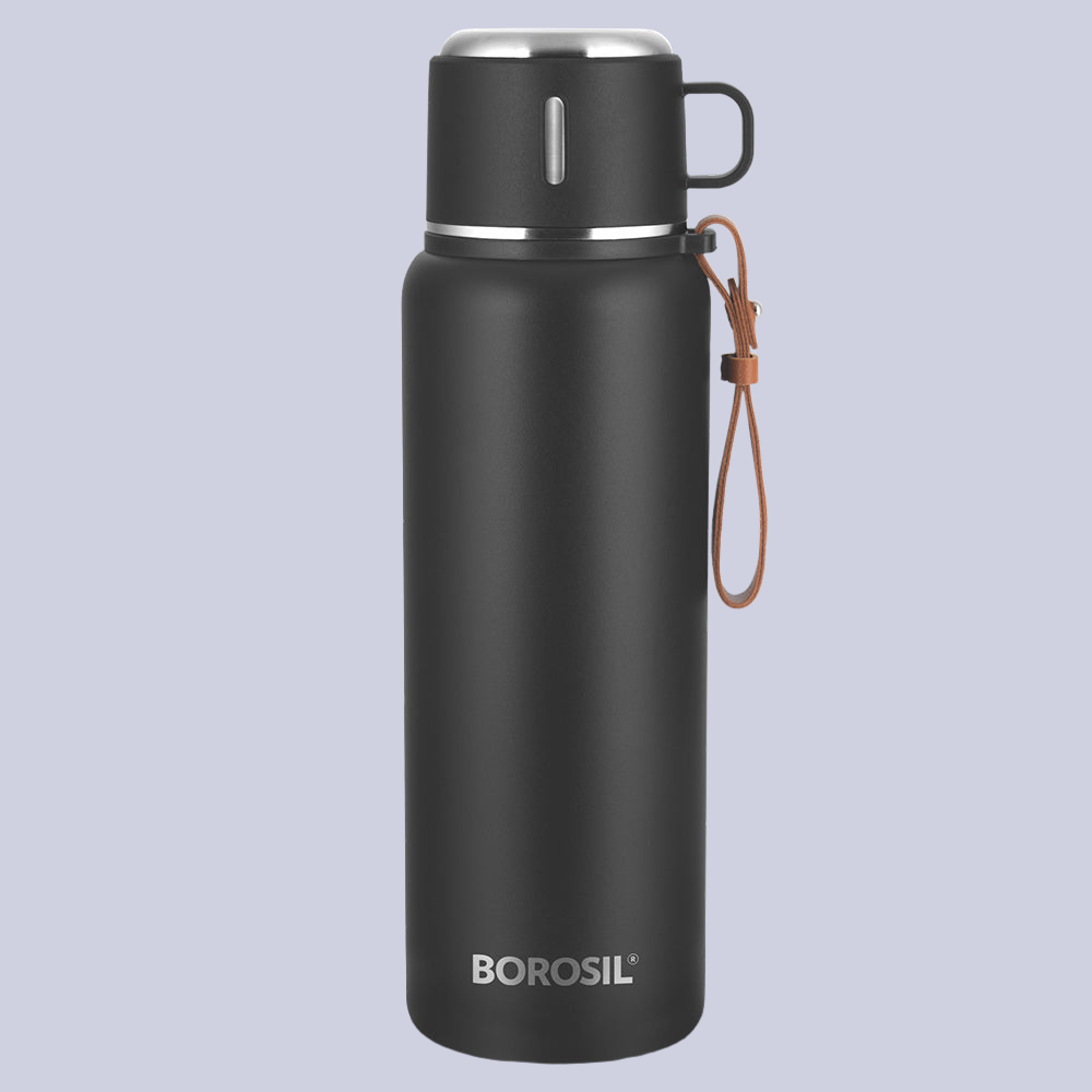 Cruise Insulated Bottle, Black, 900ml