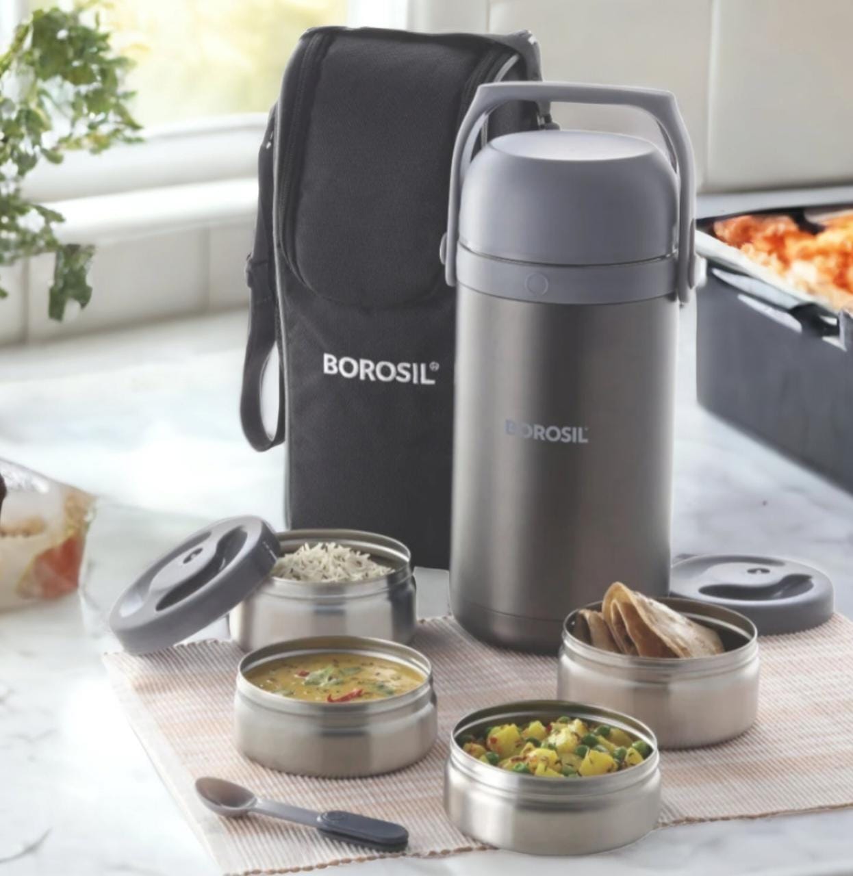 Buy Lunch Box Tiffin Box At Upto 40 Off From MyBorosil Buy Lunch Box Tiffin Box At Upto 40 Off From MyBorosil