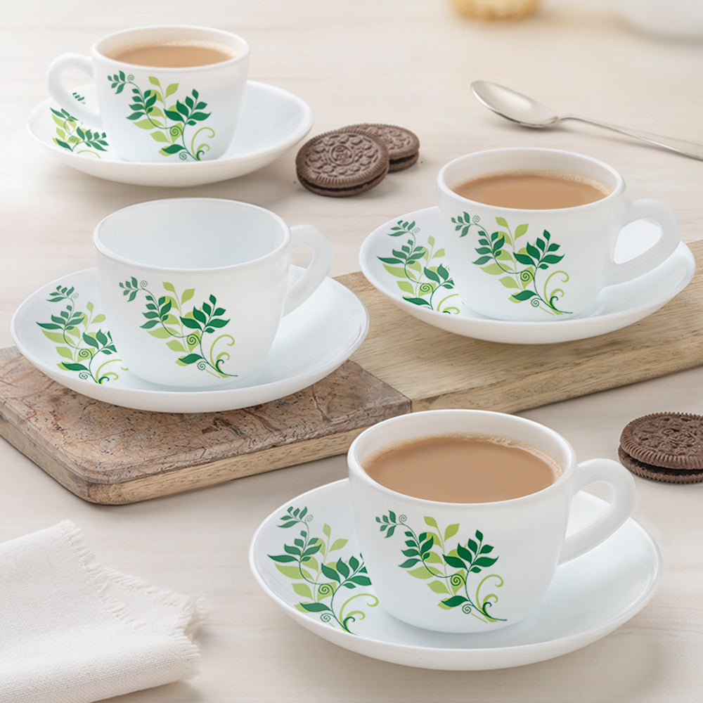 Coffee Cups Borosil Cup Plate Set Larah By Borosil Cup Set