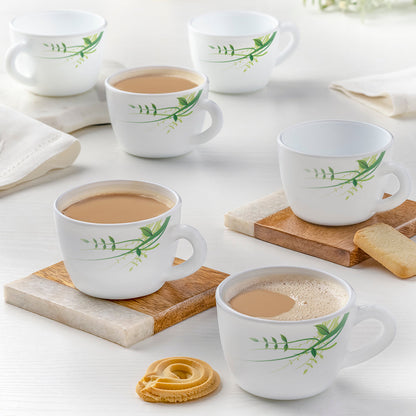 Larah Green Herbs Cup Set