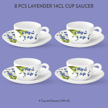 Larah Lavender Cup n Saucer Set