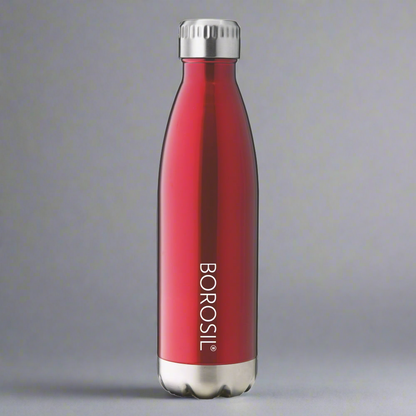 Bolt Trans Vacuum Insulated Bottle, Red