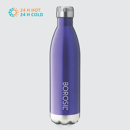 Bolt Trans Double Wall Bottle, Blue