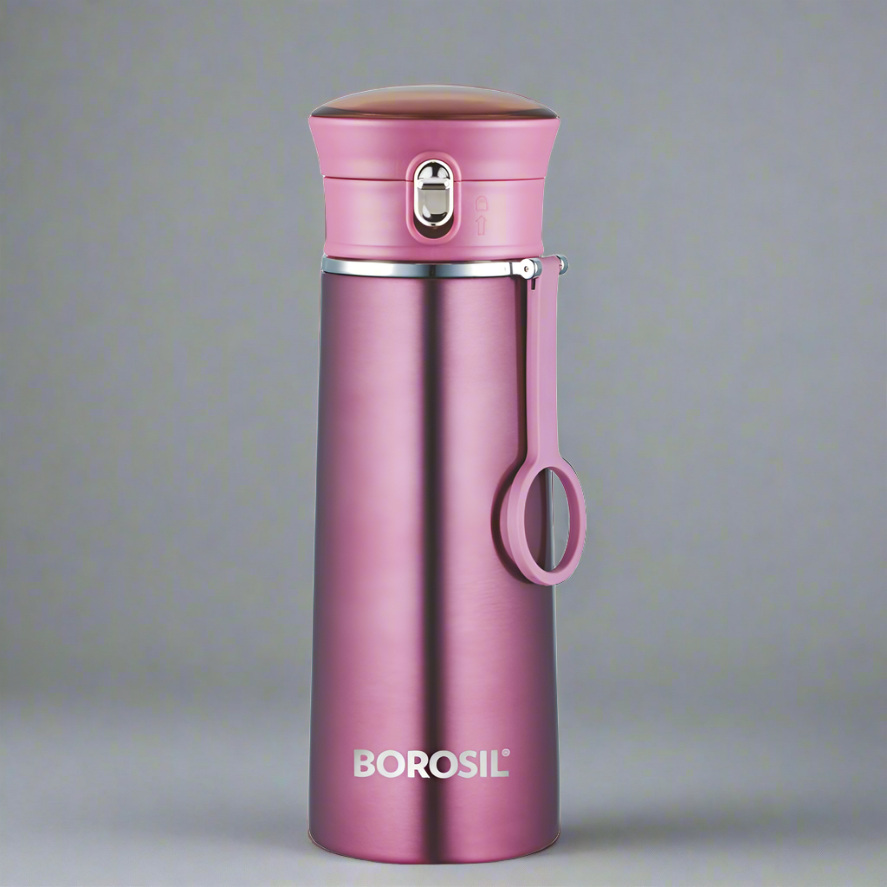 Borosil Travelease Purple, 360ml