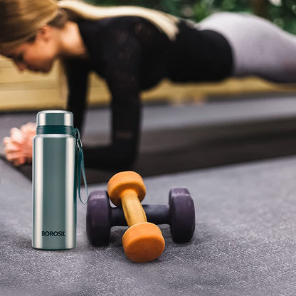 Thermo Flask Steel Natural Water Bottle