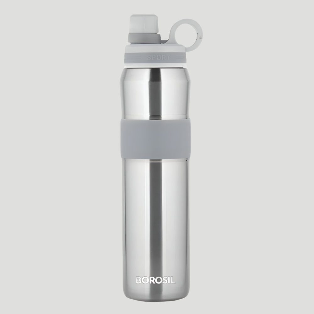 Borosil ThirstBurst Steel, 800ml