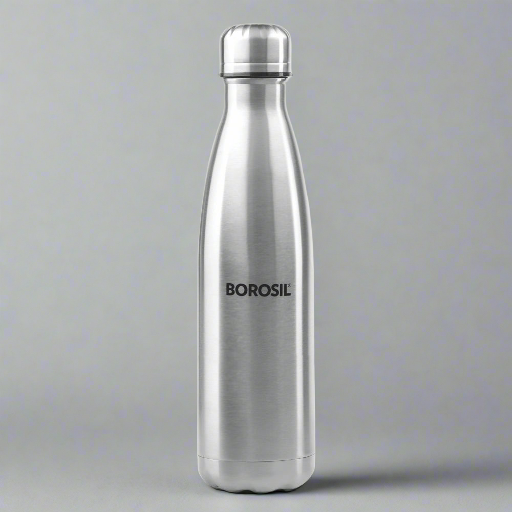 Borosil Bolt Double Wall Bottle-CP