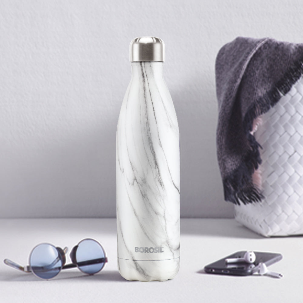 Borosil Bolt Marble, 500ml