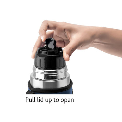 Thermo Flask Double Wall Bottle, Blue