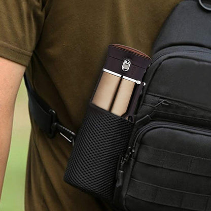 Travelease Double Wall Bottle, Brown