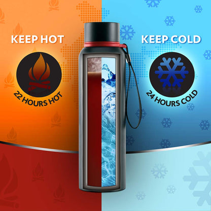 Trek Double Wall Bottle, Black