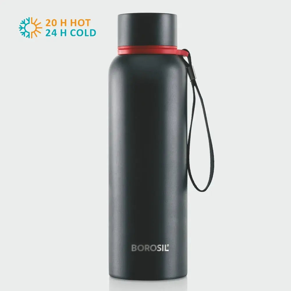 Borosil Trek Black, 500ml