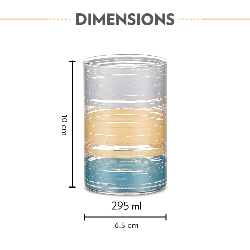 Glance Vision Glass, Set of 6, 295ml