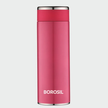 Borosil Travelsmart Pink, 360ml