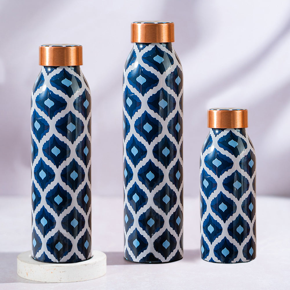 Borosil Aztec Copper Bottle, 500ml