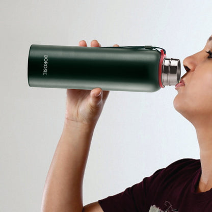 Trek Vaccum Insulated Bottle, Green