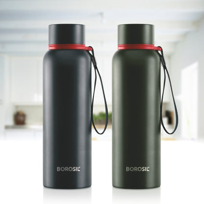 Trek Vaccum Insulated Bottle, Green
