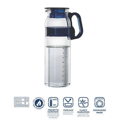 Borosil Marina Jug w plastic handle