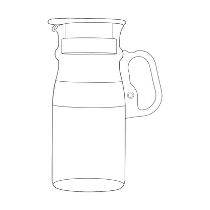 Borosil Marina Jug w plastic handle