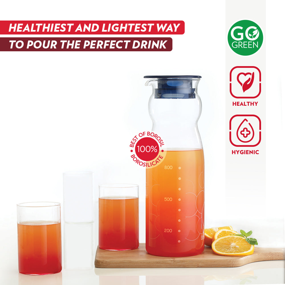 My Borosil Water & Juice Jugs Marina Juice & Water Jug