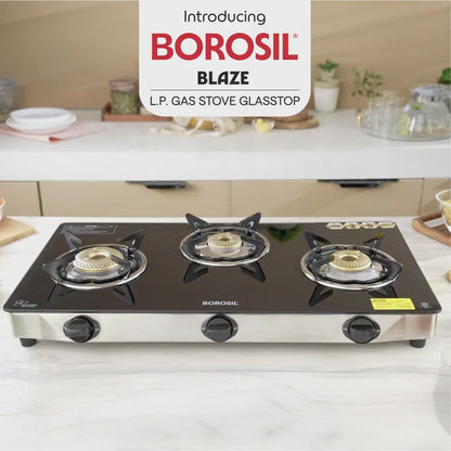 Blaze Glass-top Gas stove
