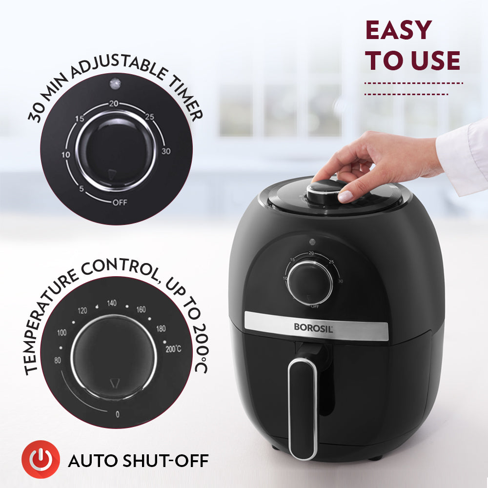 My Borosil Air Fryer Best Air Fryer, 2.8 L