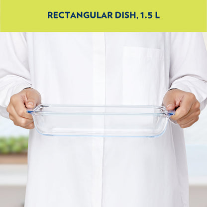 My Borosil Baking Dishes 1.5 L Rectangular Baking Dish