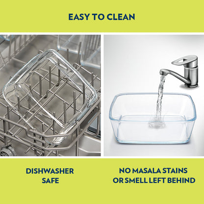 My Borosil Baking Dishes 1.6 L Square Baking Dish