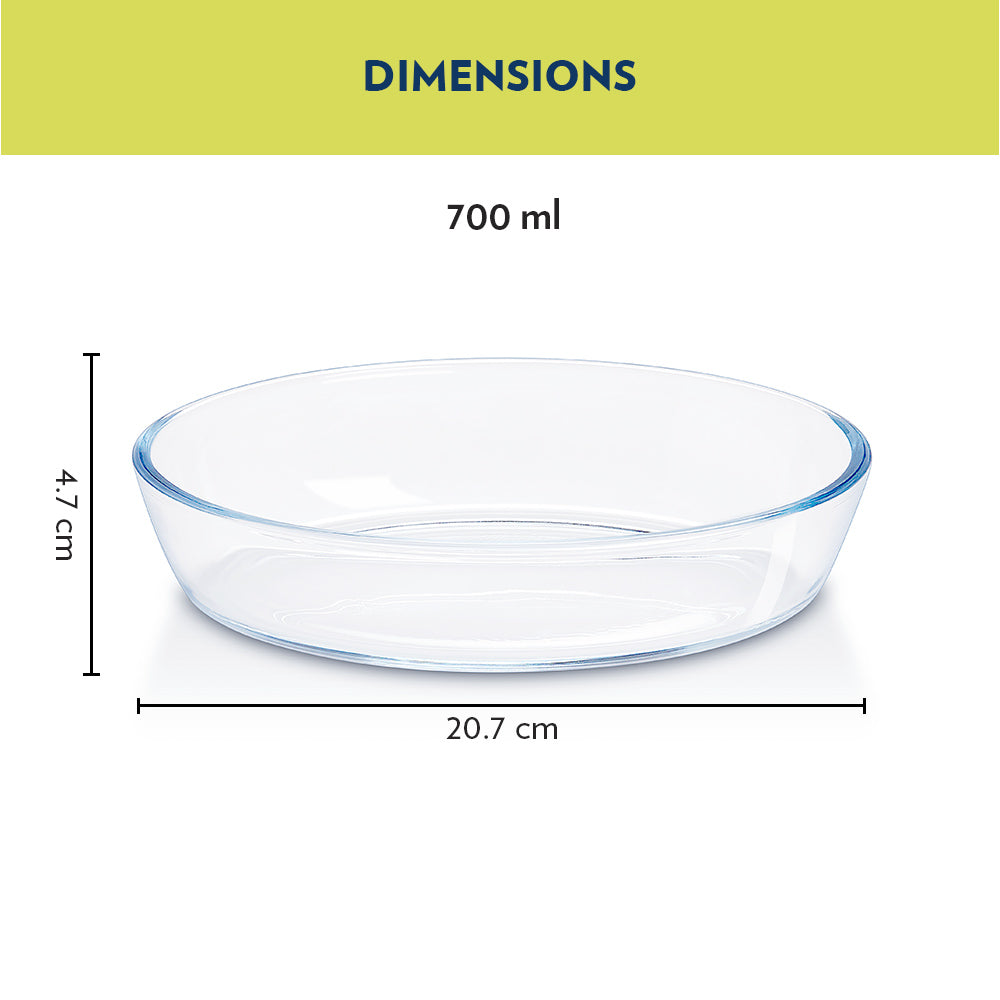 My Borosil Baking Dishes Oval Baking Dish