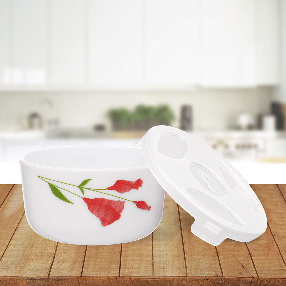 My Borosil Opalware Bowls & Katoris 6 pc Set Diana Katori w Lid