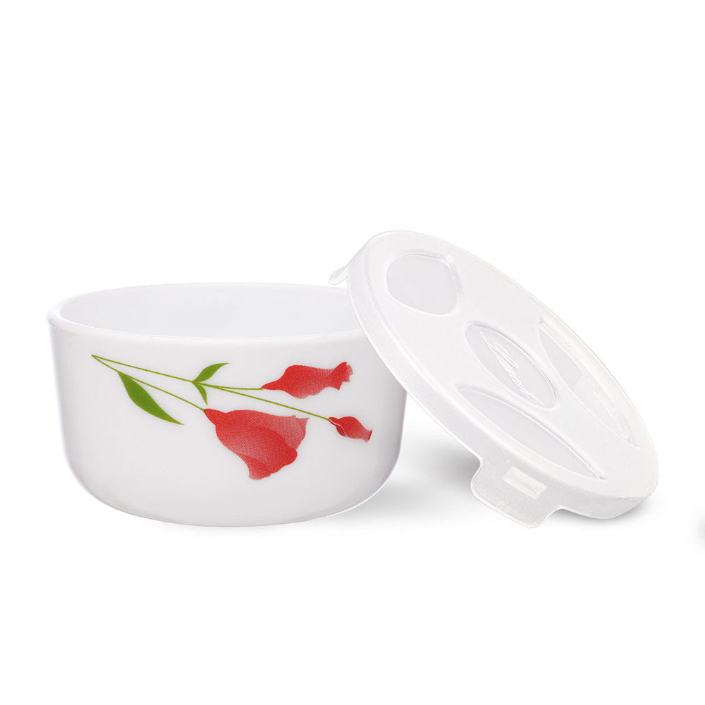 My Borosil Opalware Bowls & Katoris 6 pc Set Diana Katori w Lid