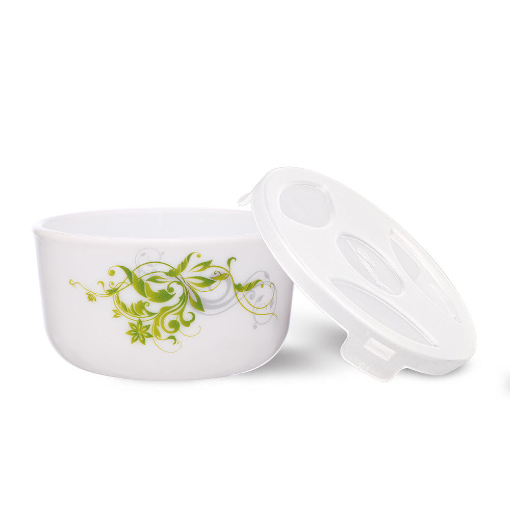 My Borosil Opalware Bowls & Katoris 6 pc Set Erba Katori w Lid