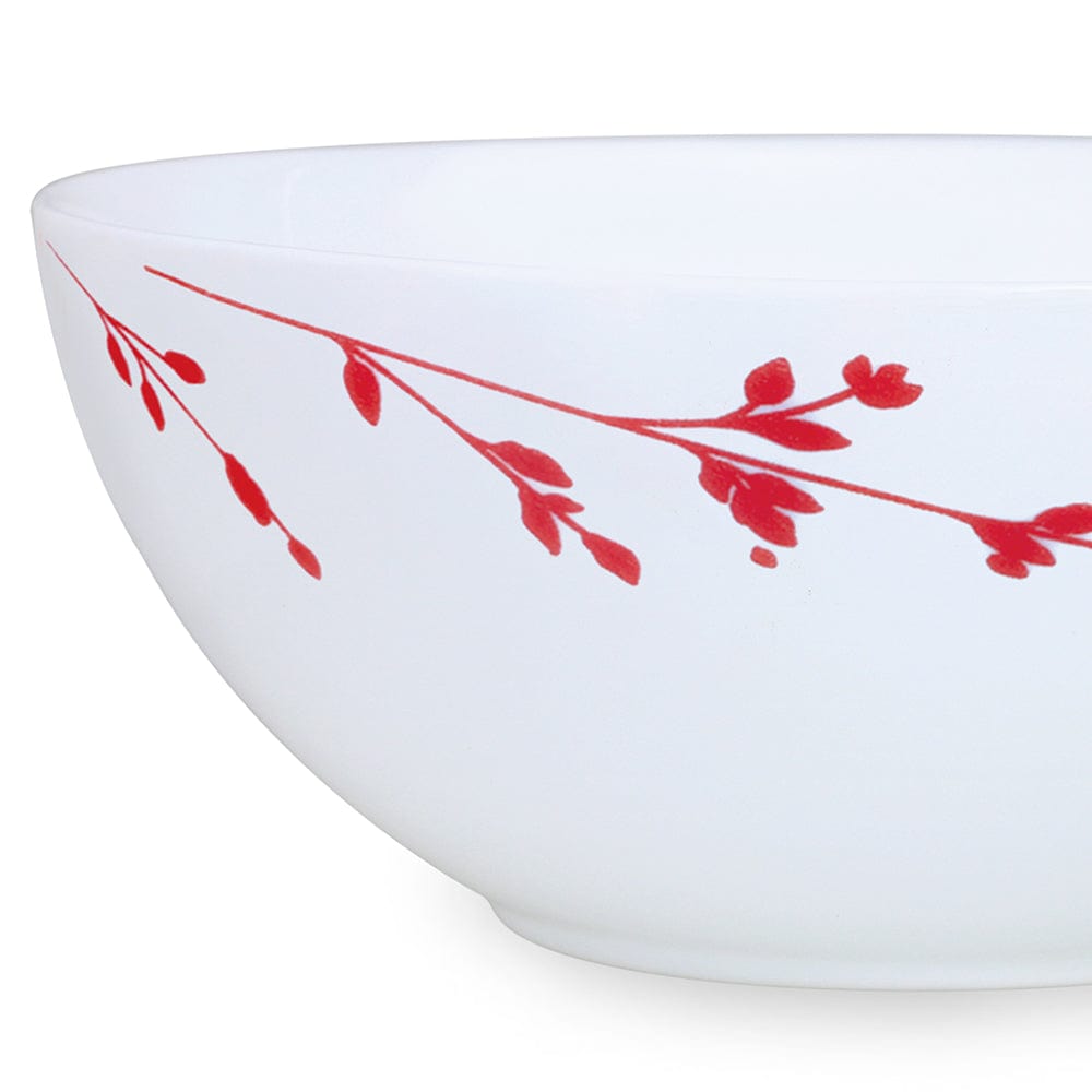 My Borosil Breakfast & Snack Sets 2 pc Set Vintage Snack Bowl with Cover